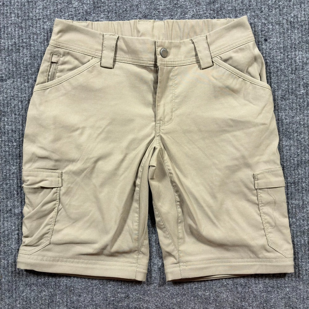 Duluth Trading Co. Womens‎ Cargo Pants Size 4x33 Beige Outdoor Stretch Low Rise